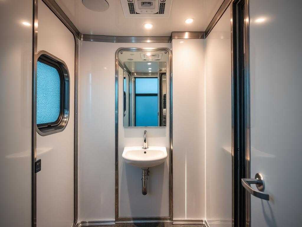 Luxury Restroom Trailers in Roxbury Crossing, MA